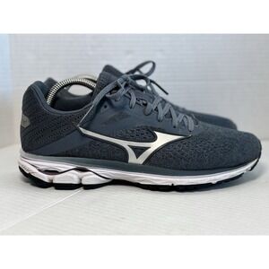 Mizuno Wave Rider 23 Running Shoes Womens 9.5 Gray Silver Athletic